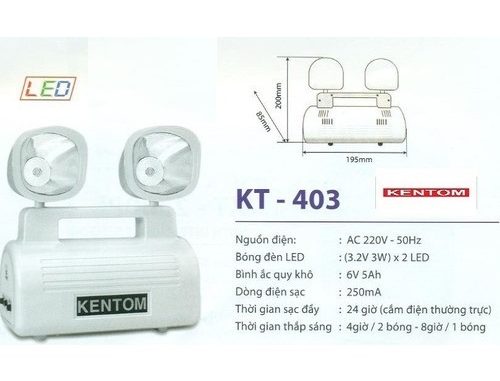 Đèn Kentom KT403 Đèn Kentom KT403